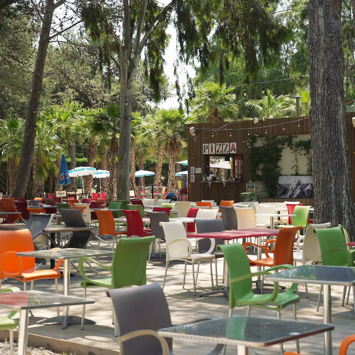 terrasse bar restaurant camping marina paradise